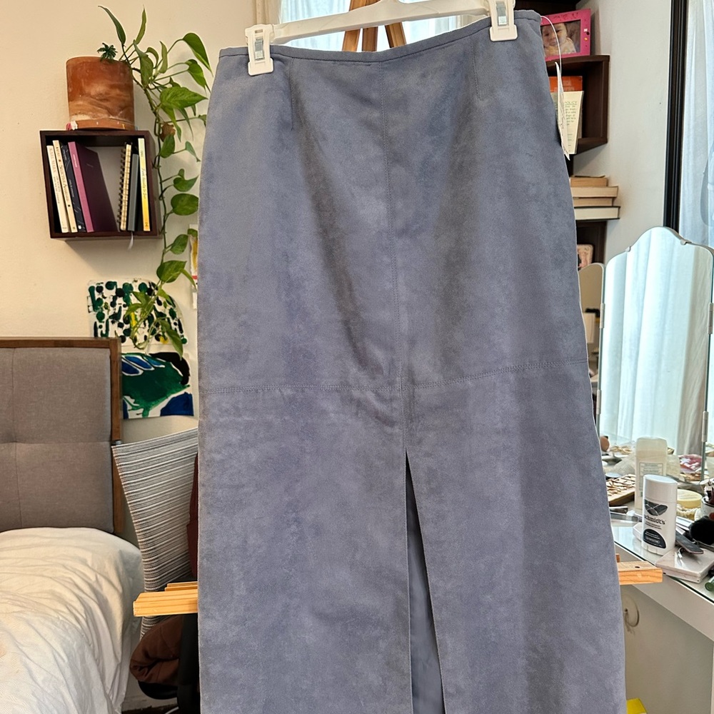 Evan Picone faux maxi vintage skirt size S